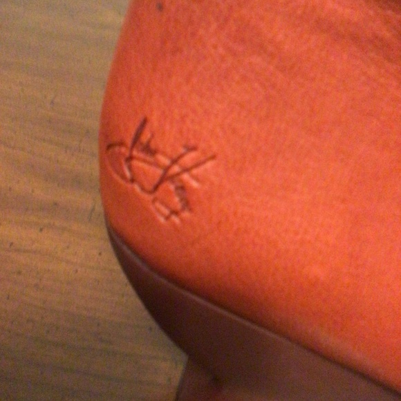 JOHN FLUEVOG RED LEATHER ANKLE BOOT SZ 10 - Picture 8 of 14